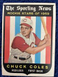 1959 Topps - Sporting News Rookie Stars #120 Chuck Coles (RC)