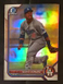 2022 Bowman Draft Chrome Eddys Leonard Refractor #BDC-150 Los Angeles Dodgers