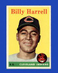 1958 Topps Set-Break #443 Billy Harrell EX-EXMINT *GMCARDS*