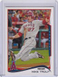 2014 Topps Baseball #1 MIKE TROUT Sliding Second Year Card - LA Angels