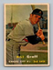 1957 Topps #369 Milt Graff VGEX-EX Kansas City Athletics Baseball Card