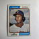 1974 Topps Texas Rangers Baseball Card #639 Joe Lovitto EX