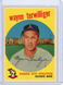 1959 TOPPS WAYNE TERWILLIGER #496 KC ATHLETICS AS SHOWN FREE COMBINED SHIPPING