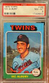 1975 TOPPS #368 Vic Albury, Minnesota Twins PSA 8