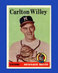 1958 Topps Set-Break #407 Carlton Willey NR-MINT *GMCARDS*