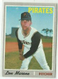 1970 Topps Baseball #703 RC LOU MARONE - PITTSBURGH PIRATES HI#