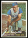 1957 Topps #218 Ray Jablonski, Chicago Cubs.  ExMt+ o/c