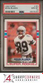 1989 TOPPS #182 BRIAN BLADES RC SEAHAWKS PSA 10