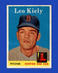 1958 Topps Set-Break #204 Leo Kiely EX-EXMINT *GMCARDS*