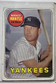 1969 Topps - Last Name in Yellow #500 Mickey Mantle - Good - Low Grade Filler 