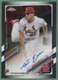 2021 Topps Chrome ROOKIE AUTOGRAPH Seth Elledge #RA-SEL St. Louis Cardinals