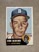 1953  TOPPS  VERN BICKFORD   #161  EX+/EXMT   BOSTON BRAVES