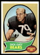 1970 Topps #106 Dick Evey Chicago Bears VG-VGEX SET BREAK!