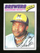 1977 Topps BASEBALL #255 GEORGE SCOTT VG+/EX MILWAUKEE BREWERS (SB3)