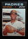 1971 Topps Baseball #301 Earl Wilson - San Diego Padres