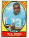 1967 Topps #50 W.K. Hicks Houston Oilers Football CARD