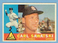 CARL SAWATSKI 1960 TOPPS CARD #545 CLEAN BACK NO CREASES HI# NM CARDINALS