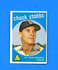 1959 TOPPS #26 CHUCK STOBBS - NM/MT - 3.99 MAX SHIPPING COST