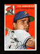 1954 Topps #16 Vic Janowicz Pittsburgh Pirates