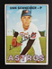 1967 Topps #543 Dan Schneider (High #) - Houston Astros - VGEX