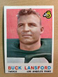 Buck Lansford 1959 Topps Football Card #152, NM, Los Angeles Rams