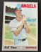 1970 Topps baseball #326 bill voss (California Angels) EX