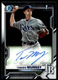 2021 Bowman Chrome Prospect Autographs Tanner Murray Auto Tampa Bay Rays #CPA-TM