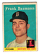 1958 Topps - #167 Frank Baumann (RC)