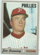 1970 Topps Baseball #403 HOF JIM BUNNING, PHILLIES