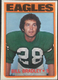 1972 Topps  #45 BILL BRADLEY Philadelphia Eagles  NFL football card EX/MT+