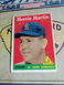 Original 1958 Topps Morrie Martin #53 Baseball Card GD