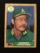 1987 Topps - #678 Carney Lansford