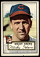 1952 Topps #207 Mickey Harris Cleveland Indians VG-VGEX NO RESERVE!