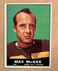 Max McGee 1961 Topps Card #42, NM-MT