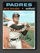 JERRY MORALES PADRES - 1971 TOPPS - #696 - HIGH NUMBER