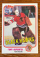 1981-82 TOPPS HOCKEY TONY ESPOSITO CARD #11 CHICAGO BLACKHAWKS