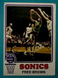 1973-74 Topps #103 Fred Brown Rookie Seattle SuperSonics Basketball 🏀