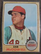 1968 Topps #115 Sam McDowell Ex+ - Nrmt.