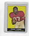 PAUL LOWE 1961 TOPPS VINTAGE FOOTBALL CARD #167 - CHARGERS - VG-EX  (KF)