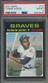 1971 Topps #717 Tommie Aaron Atlanta Braves PSA 8 NM-MT