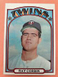 1972 Topps Baseball Card Set Break, #66, Ray Corbin, EX