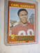 1971 Topps Football card #34 - Carl Garrett - Patriots