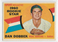 1960 Topps Rookie Star #123 DAN DOBBEK Washington Senators EX+ *free shipping*