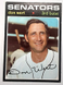 Don Wert #307 1971 Topps Baseball Washington Senators