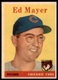 1958 Topps Ed Mayer #461 Rookie NrMint