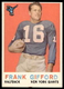 1959 Topps #20 Frank Gifford New York Giants NR-MINT SET BREAK!