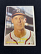 1957 DAVE JOLLY TOPPS #389 MILWAUKEE BRAVES VINTAGE BASEBALL CARD