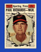 1961 Topps Set-Break #566 Paul Richards VG-VGEX *GMCARDS*