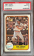 1981 Fleer #481 Kirk Gibson Rc Tigers Psa 10