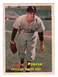 Topps 1957 Baseball Card #160 Billy Pierce